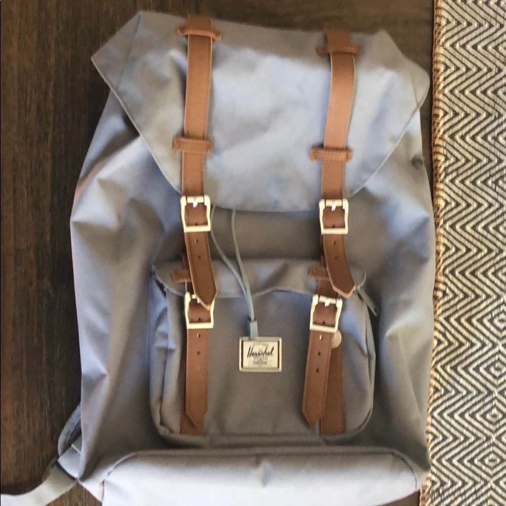 Hershel Grey Backpack Great Condition - image 1